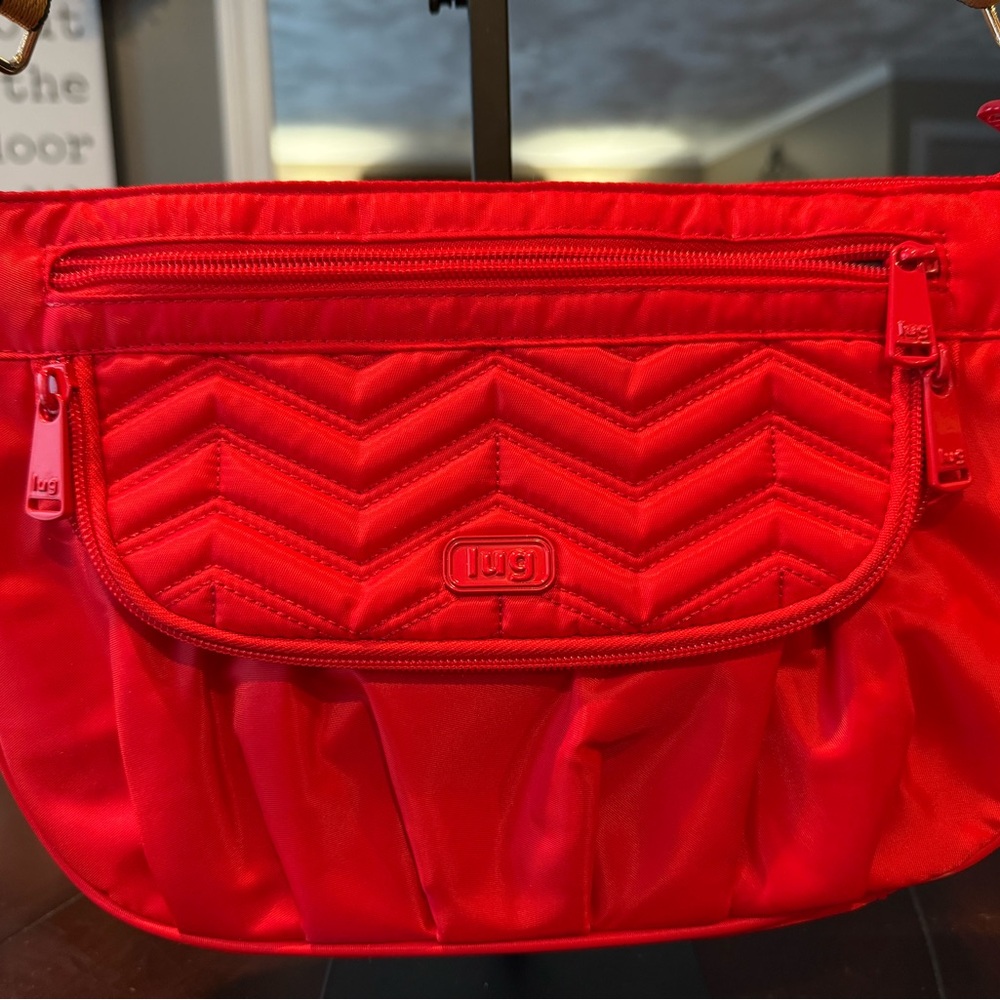 Lug Women's Vibrant Red Crossbody Bag